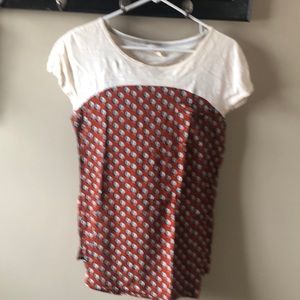 Longer top would be great with tights.